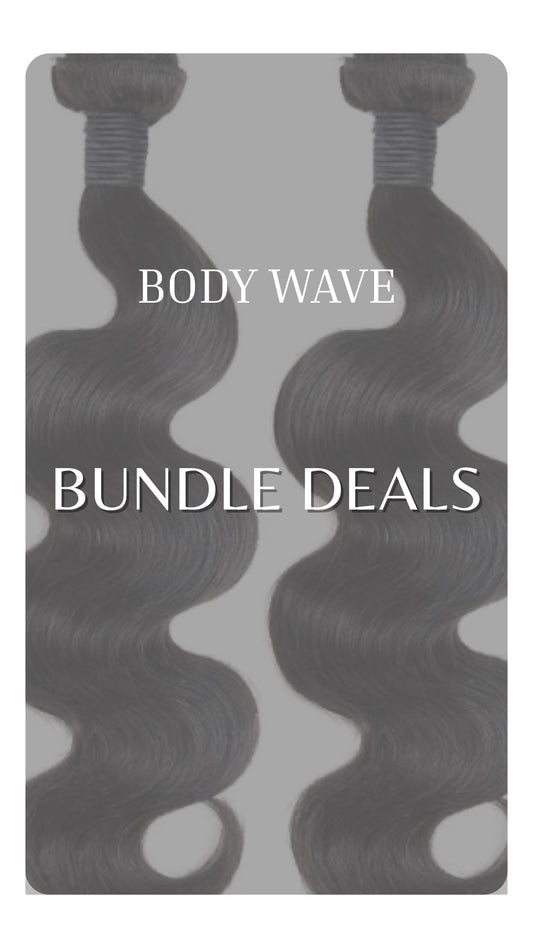 Virgin Body Wave Bundle Deals