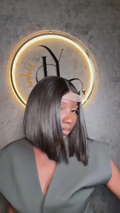 Luxury Silky Blunt Bob